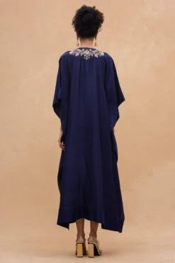 Jayanti Reddy Purple Embroidered Kaftan -Inca Sales Store 142jr2 5