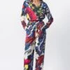 Saaksha & Kinni Abstract Floral Printed Co-ord Set -Inca Sales Store 14323sk13 1