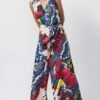 Saaksha & Kinni Blue Floral Printed Jumpsuit 2 Saaksha & Kinni Blue Floral Printed Jumpsuit -Inca Sales Store 14323sk50 1