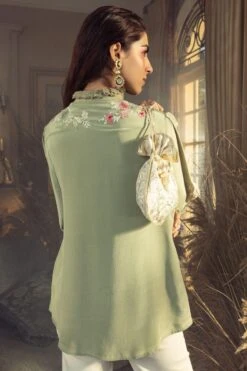 PATINE Sage Green Embroidered Victorian Top 9 PATINE Sage Green Embroidered Victorian Top -Inca Sales Store 14423pat34 4