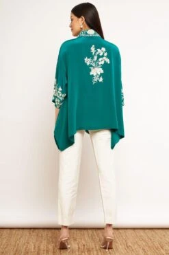 PATINE Emerald Green Gara Embroidered Shirt 9 PATINE Emerald Green Gara Embroidered Shirt -Inca Sales Store 14423pat7 4