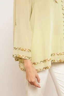 PATINE Mint Green Gara Embroidered Shirt 10 PATINE Mint Green Gara Embroidered Shirt -Inca Sales Store 14423pat9 4