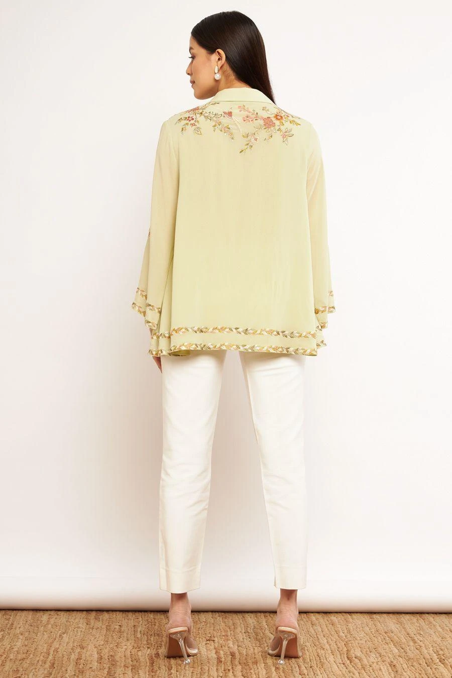 PATINE Mint Green Gara Embroidered Shirt 7 PATINE Mint Green Gara Embroidered Shirt - Image 5