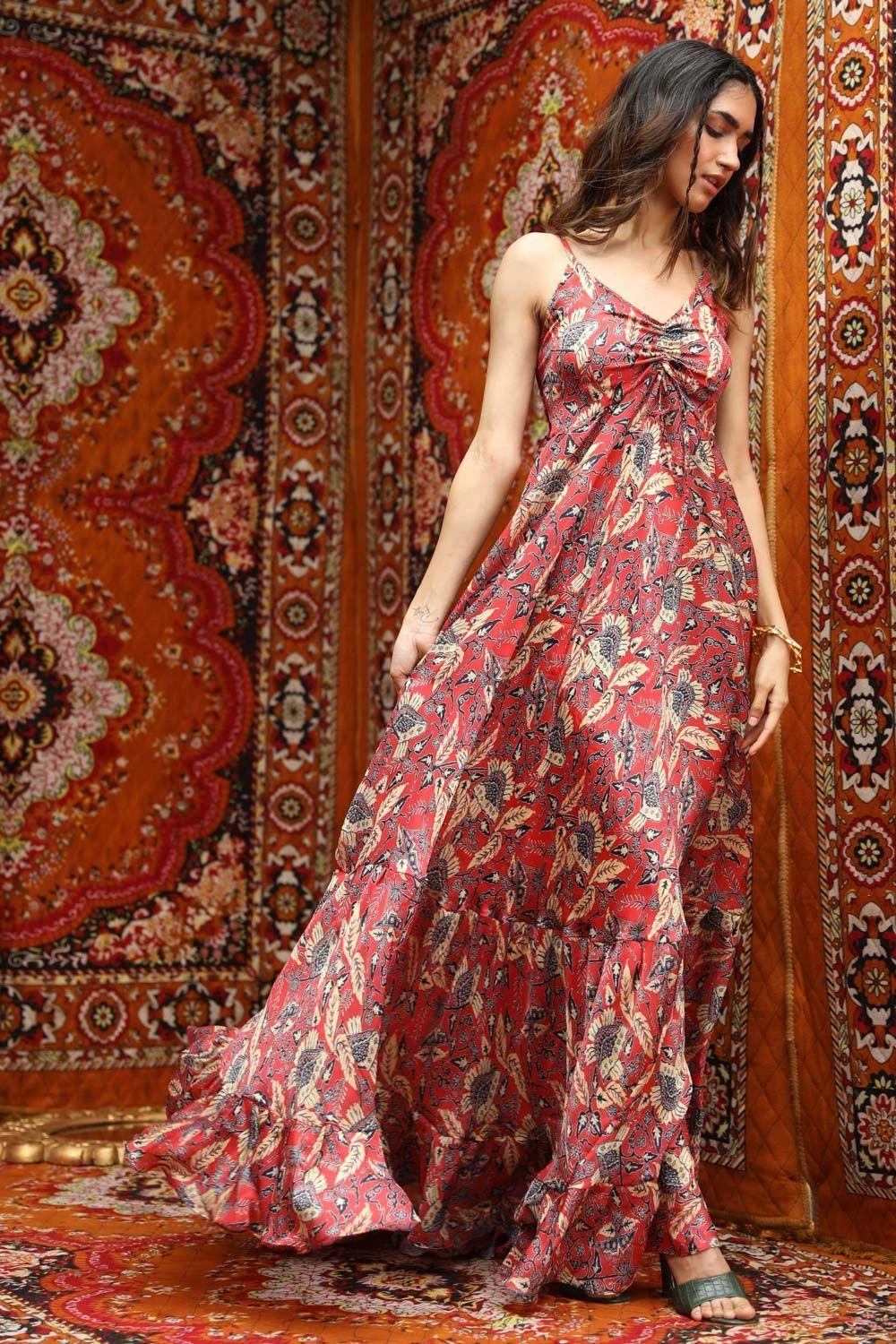 NORN Fez Abstract Printed Dress 4 NORN Fez Abstract Printed Dress - Image 2