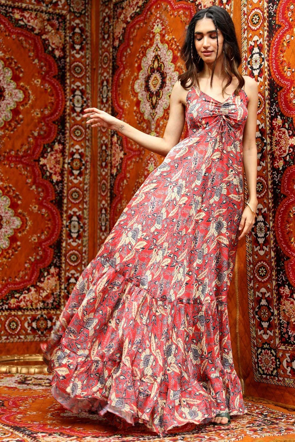 NORN Fez Abstract Printed Dress 5 NORN Fez Abstract Printed Dress - Image 3