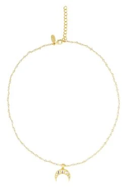 Zariin Gold Pearl & Mirror Work Necklace -Inca Sales Store 14723zrn1 3