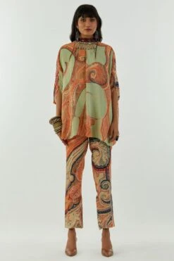 Aseem Kapoor Ash Green Ritu Co-ord Set