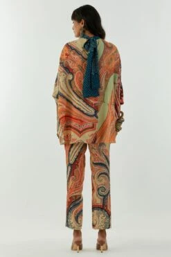 Aseem Kapoor Ash Green Ritu Co-ord Set -Inca Sales Store 1503ak23 5