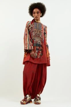 Aseem Kapoor Multicoloured Afghan Tunic Set -Inca Sales Store 150723ak13 2