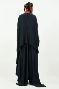 Aseem Kapoor Deep Teal Fizaa Kaftan -Inca Sales Store 150723ak16 4