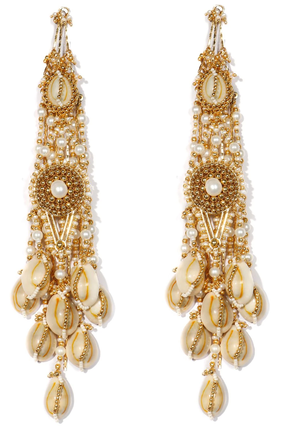 Vaidaan Padmana Pearl Dangler Earrings 4 Vaidaan Padmana Pearl Dangler Earrings - Image 2