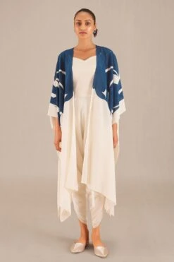 AMPM Armana Vibrant Green Crepe Cape Co-Ord Set