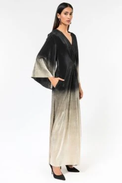 431-88 By Shweta Kapur Ombre Pleated Jumpsuit 8 431-88 By Shweta Kapur Ombre Pleated Jumpsuit -Inca Sales Store 1512sk12 3