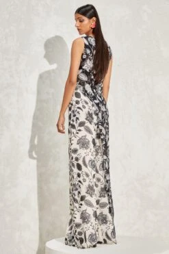 Namrata Joshipura Black & White Eden Overlap Jumpsuit 9 Namrata Joshipura Black & White Eden Overlap Jumpsuit -Inca Sales Store 1532023nj2 4