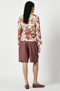 Payal Pratap Ecru Kiruk Embroidered Jacket -Inca Sales Store 15323ppj24 5