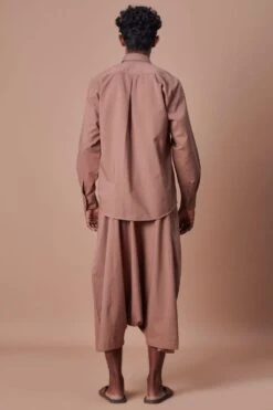 Mati Men Brown Cotton Jacket Set 9 Mati Men Brown Cotton Jacket Set -Inca Sales Store 154ma43 4