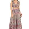 Payal Singhal Multi-coloured Heavy Embroidered Sharara Set -Inca Sales Store 154ps3 1