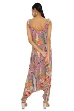 Payal Singhal Tribal Printed Crepe Jumpsuit -Inca Sales Store 154ps41 5
