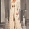 Ritika Mirchandani Ivory Cutwork Jacket Set -Inca Sales Store 15523rm8 1