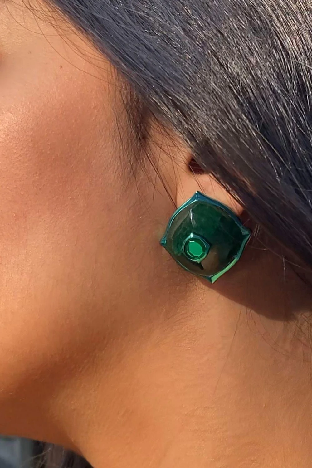 Isharya Sultana Dome Stud Earrings 3 Isharya Sultana Dome Stud Earrings