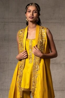 Ahilian Mustard Yellow Jacket Set -Inca Sales Store 157ahili2 4