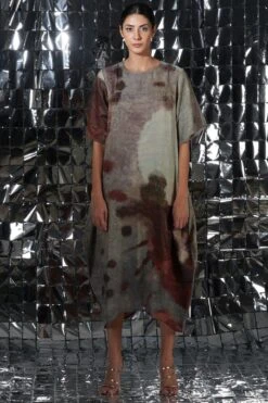 YAVI Grey Vulcan Dress