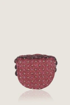 Doux Amour Coco Mini Beaded Ruby Clutch -Inca Sales Store 15jan2022 347732 5