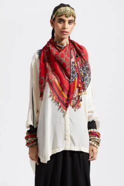 Aseem Kapoor Sindoor Patti Scarf