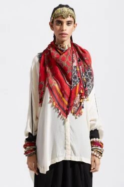 Aseem Kapoor Sindoor Patti Scarf 10 Aseem Kapoor Sindoor Patti Scarf -Inca Sales Store 160523ak11 4