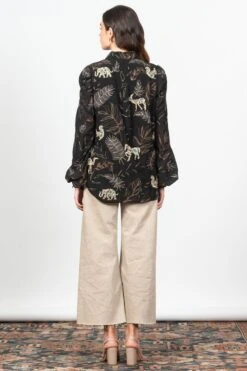 PATINE Embroidered Shirt With Animal & Foliage Motifs -Inca Sales Store 16075 5