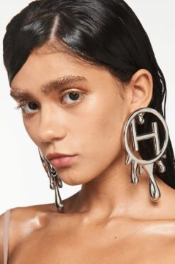 Outhouse Silver Handcrafted Midi Earrings -Inca Sales Store 1607ot18 2 1