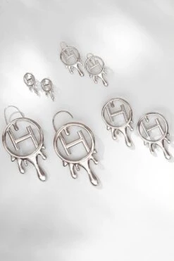 Outhouse Silver Handcrafted Midi Earrings -Inca Sales Store 1607ot18 6 1