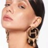 Outhouse Gold Handcrafted Midi Earrings -Inca Sales Store 1607ot19 6 1