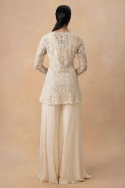 Ahilian Ivory Embellished Sharara Set -Inca Sales Store 161023an10 5