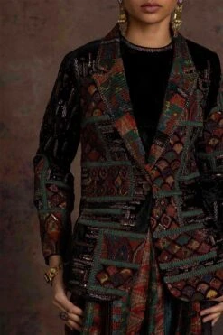 Sunira Designs Black Rushaan Blazer -Inca Sales Store 1611sun14 3