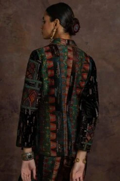 Sunira Designs Black Rushaan Blazer -Inca Sales Store 1611sun14 6