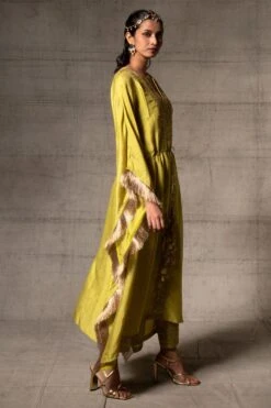 Ahilian Lime Green Kaftan Set -Inca Sales Store 1612an01 3