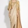 431-88 By Shweta Kapur Gold Wave Cape 1 431-88 By Shweta Kapur Gold Wave Cape -Inca Sales Store 1612sk03 1