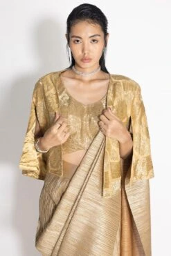 431-88 By Shweta Kapur Gold Wave Cape -Inca Sales Store 1612sk03 3