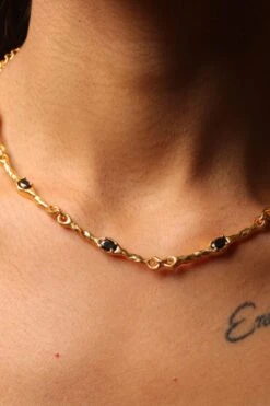 Anatina Epiphany Black Necklace -Inca Sales Store 16323ata11 4