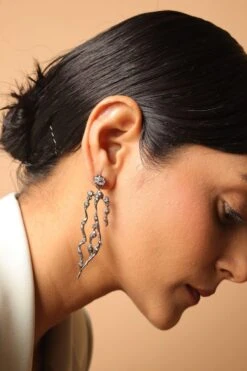 Anatina Serpenti Black Earrings -Inca Sales Store 16323ata20 3