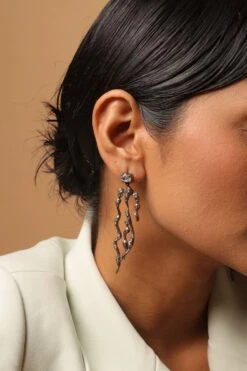 Anatina Serpenti Black Earrings -Inca Sales Store 16323ata20 4