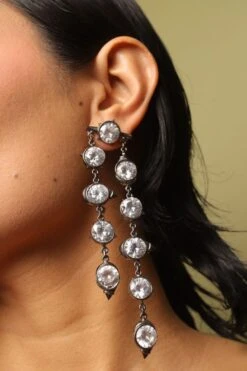 Anatina Estrella Charcoal Danglers -Inca Sales Store 16323ata29 4