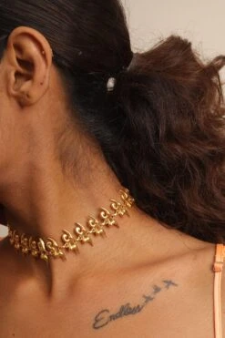 Anatina Gold Zelda Choker -Inca Sales Store 16323ata9 4