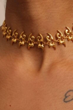 Anatina Gold Zelda Choker -Inca Sales Store 16323ata9 5