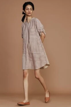 Mati Striped Hooded Dress 8 Mati Striped Hooded Dress -Inca Sales Store 163mati9 3