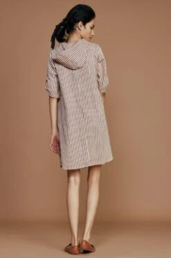 Mati Striped Hooded Dress 9 Mati Striped Hooded Dress -Inca Sales Store 163mati9 4