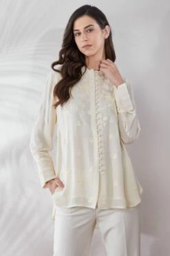 PATINE Ivory Classic Gara Brooke Shirt -Inca Sales Store 16582 2