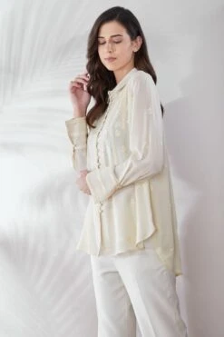 PATINE Ivory Classic Gara Brooke Shirt -Inca Sales Store 16582 3
