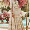 Ridhima Bhasin Ivory Fish Scalloped Pearl Embellished Lehenga Set -Inca Sales Store 165rb4 1